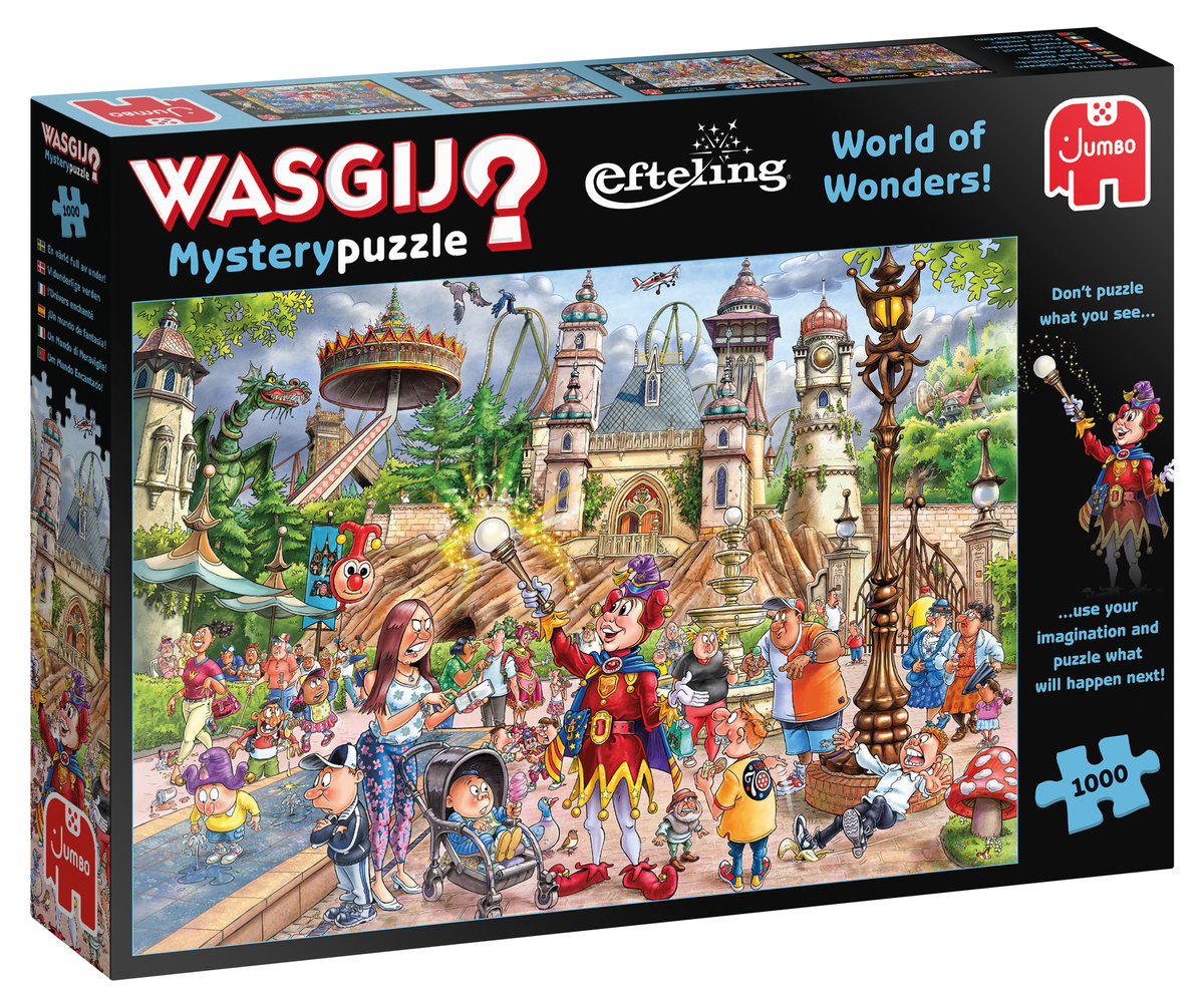 Puzzle, Wasgij Mystery 24 - Park rozrywki, 1000 el.