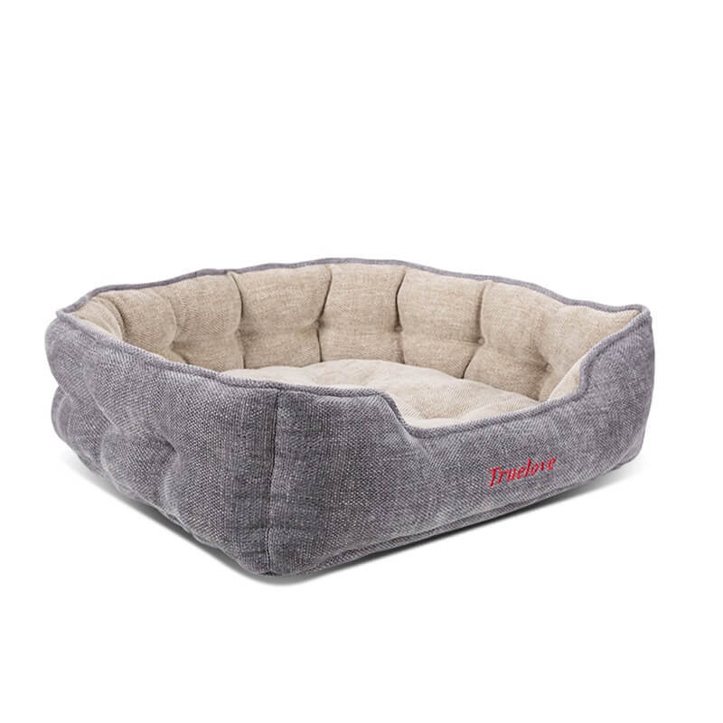 Legowisko dla psa Truelove Cloud szare L (56 x 50 x 18 cm)