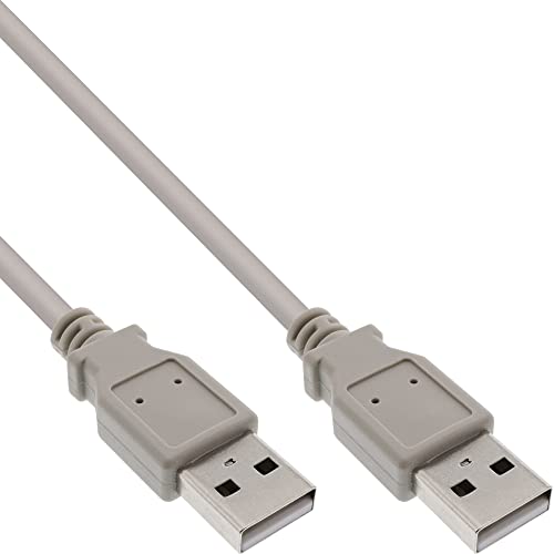 InLine Kabel USB USB-A 3m Szary 34330H