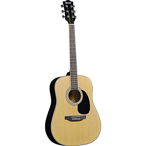 SPENCER BY EKO SA-10 Natural - Gitara Akustyczna Natural top jodła opaski i dno Lipa uchwyt Okoumè klawiatura Roupanà
