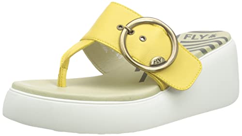 Fly London DAFI938FLY sandały damskie, żółte, 6 UK, ŻÓŁTY, 39 EU