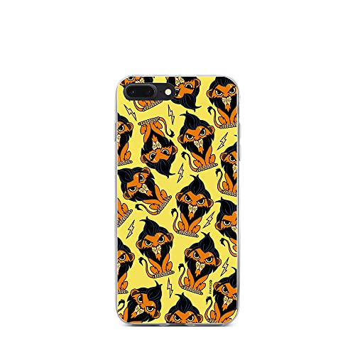 ERT GROUP etui na telefon Apple Iphone 7 PLUS/ 8 PLUS, case oryginalny i oficjalnie licencjonowany przez Disney, wzór Scar 002, optymalnie dopasowane, plecki z TPU
