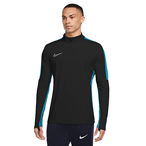 Nike DF Acd23 Dril Top Br Czarny/Indygo Haze/Bałtycki Niebieski S