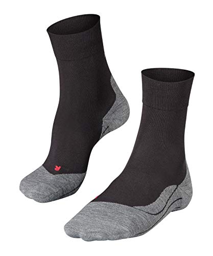 FALKE Mężczyźni Skarpety do biegania RU4 Endurance , Bawełna, 1 Para, Czarny (Black-Mix 3010); 49-50