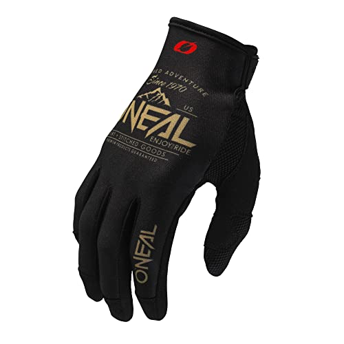 O'NEAL | Rękawiczki rowerowe i motocrossowe | MX MTB DH FR | trwałe, elastyczne materiały, wentylowana górna część dłoni | Mayhem Glove Dirt V.23 | dla dorosłych, kolor czarny, piaskowy, rozmiar M