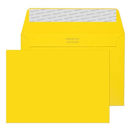Blake Colour 114 X 162 Mm 120 gsm Portfel Odrywane I Zamykane 103 Żółty Bananowy Pakiet 500