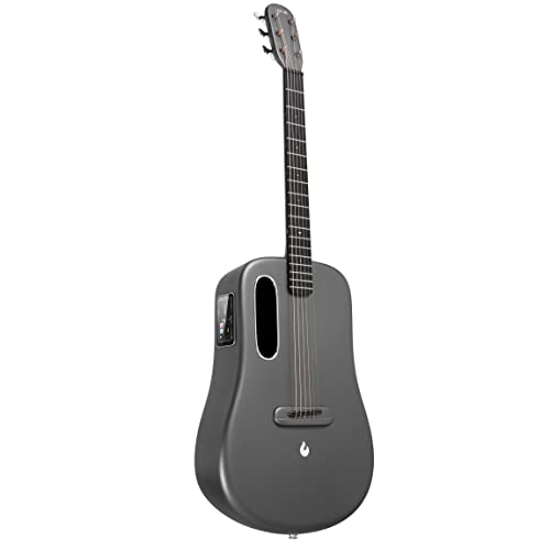 LAVA ME 3 Chitarra per principianti in fibra di carbonio (borsa Ideal Grigio siderale da 38 pollici).