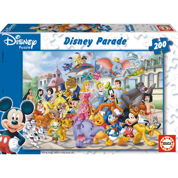 Educa Disney Puzzle Parada Disneya 200 elementów