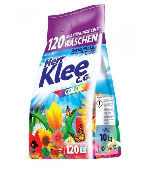 Herr Klee Proszek do prania Herr Klee C.G Color 10 kg folia 120 WL 186-uniw