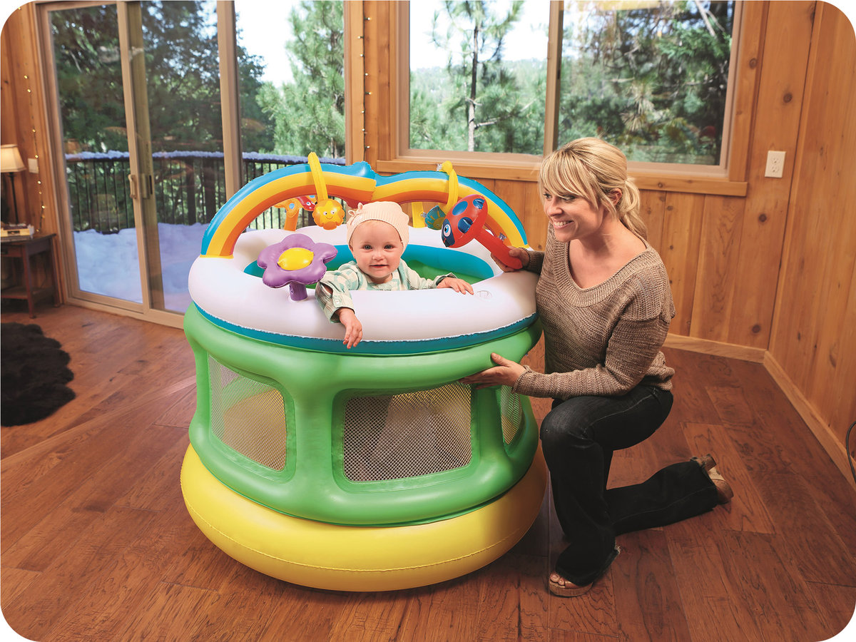 Bestway centrum zabaw/kojca z linii Baby playpen, 109 x 104 cm (52221)