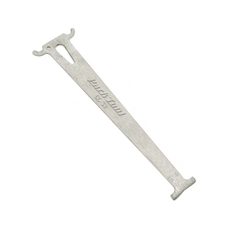 Park Tool, Przyrząd CC-3.2 do pomiaru zużycia łańcucha, srebrny