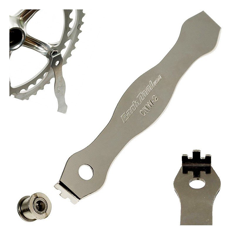 Park Tool, Klucz, CNW-2 do montażu tarcz korby, srebrny