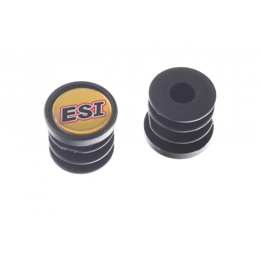 ESI Korki chwytów Bar Plugs, czarne (BP1BK)