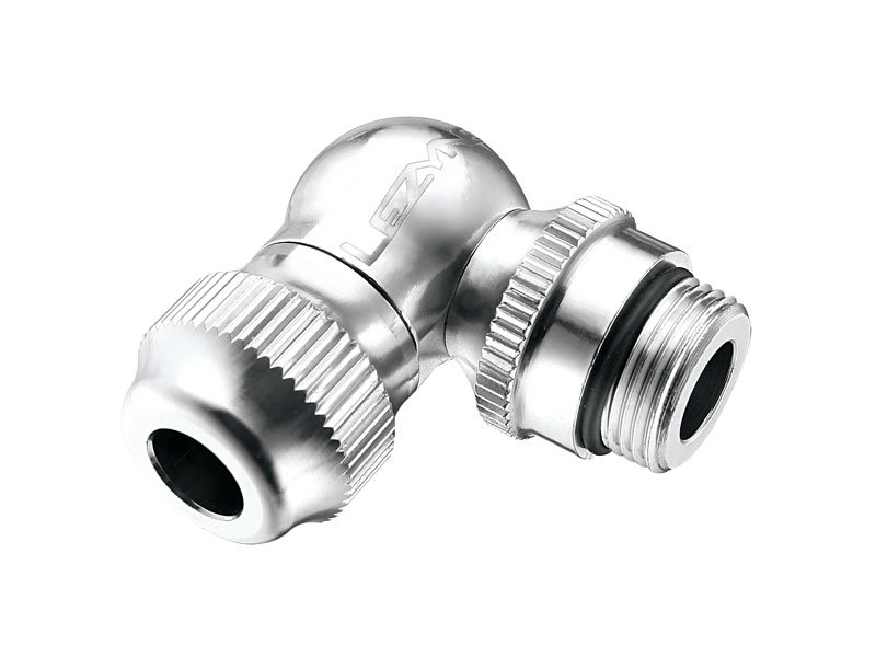LEZYNE Końcówka do pompki SLIP CHUCK 90st aluminiowa srebrna 4712805972784