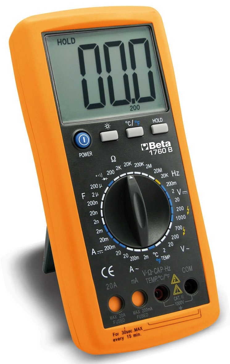 Beta BETA 17600012 1760/B-Digital Multimeter, 1 sztuki