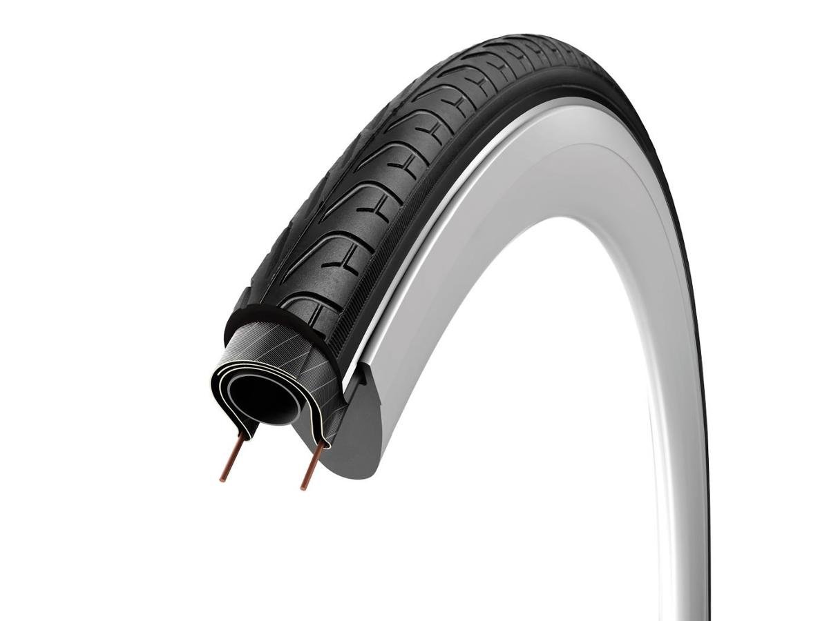 Vittoria Opona Randonneur 700x38C, czarna, drutowa, odblask