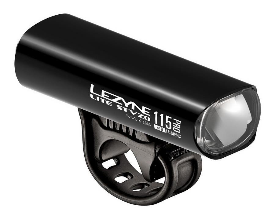 LEZYNE Lite Drive Pro 115 Reflektor przedni LED, black 2020 Lampki przednie na baterie 452000021
