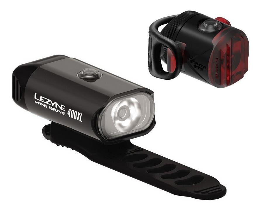 Zestaw oświetlenia Lezyne Mini Drive 400 Przód 400 Lumenów