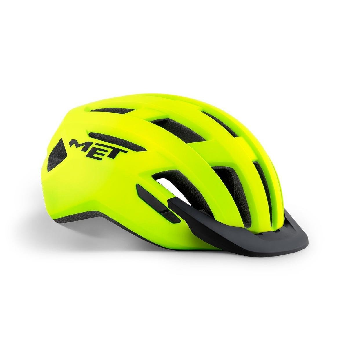 MET Allroad Kask, safety yellow matte M | 56-58cm 2021 Kaski miejskie i trekkingowe 57002816