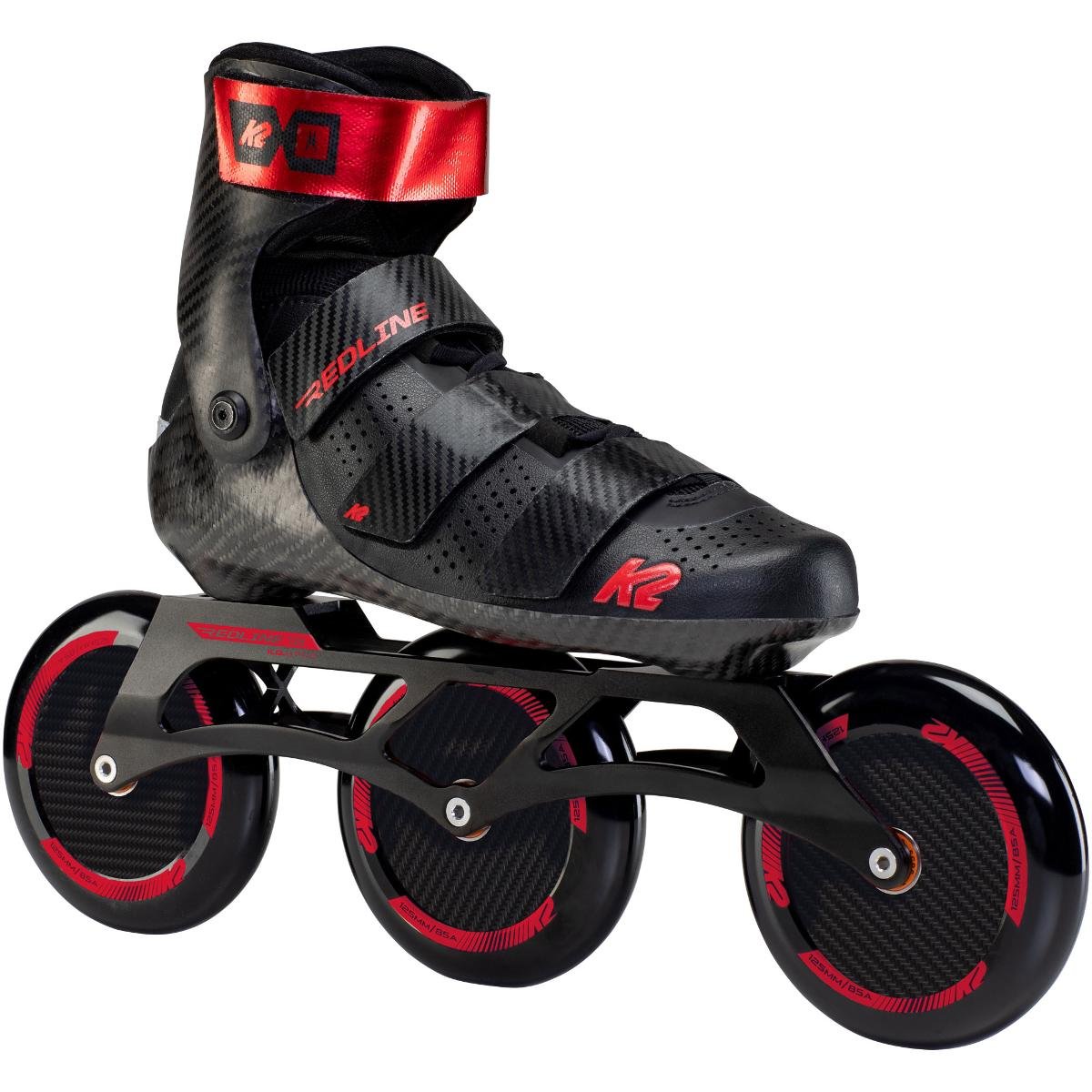 K2, Rolki, REDLINE 125, czarny, rozmiar 42