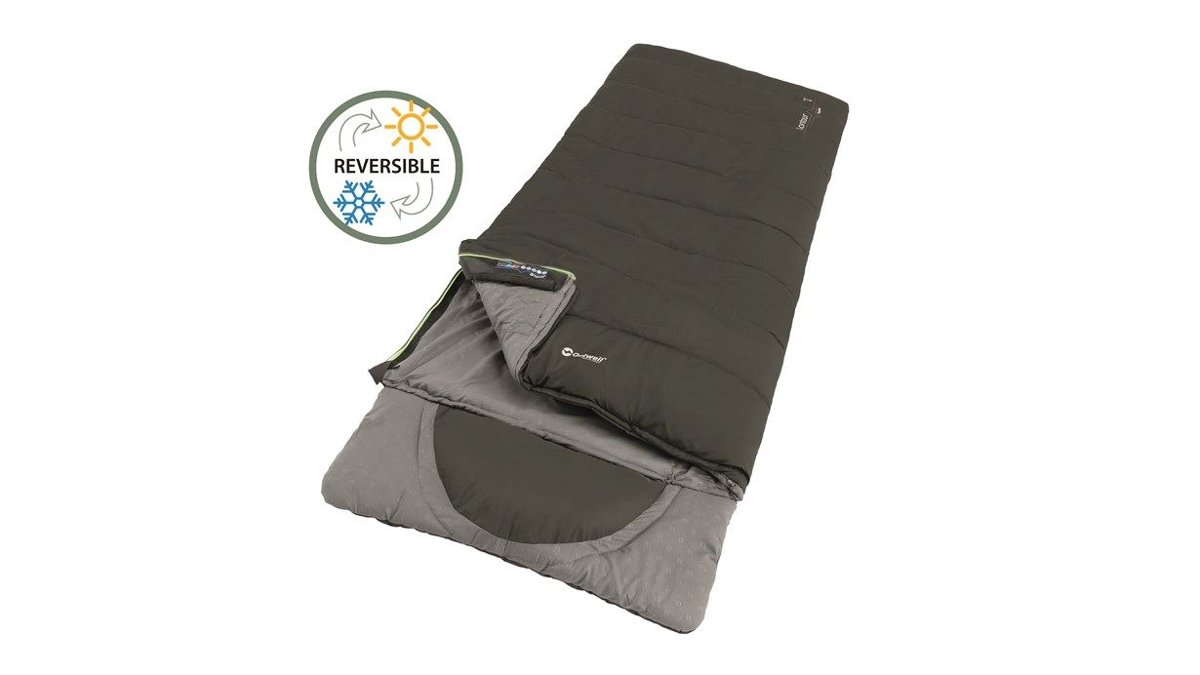 OUTWELL Contour Supreme Sleeping Bag, coffee Left Zipper 2021