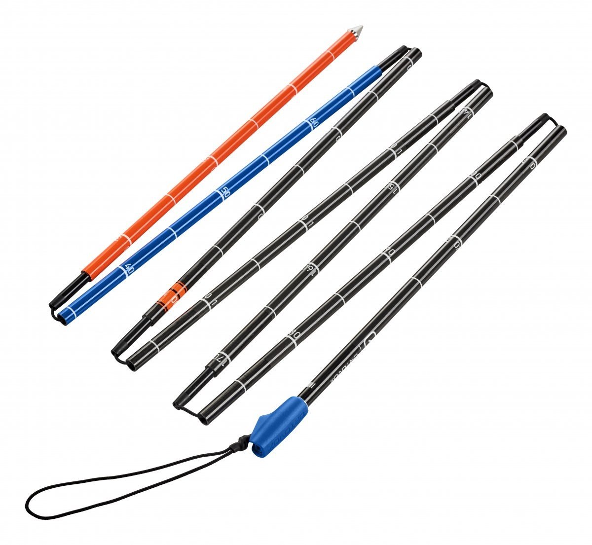Ortovox dorośli Carbon 240 Superlight sondy, Black, 240 cm 2238100001-990