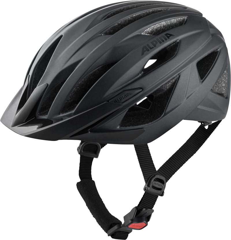 Alpina Parana Helmet, black matt 55-59cm 2021 Kaski rowerowe 9755230