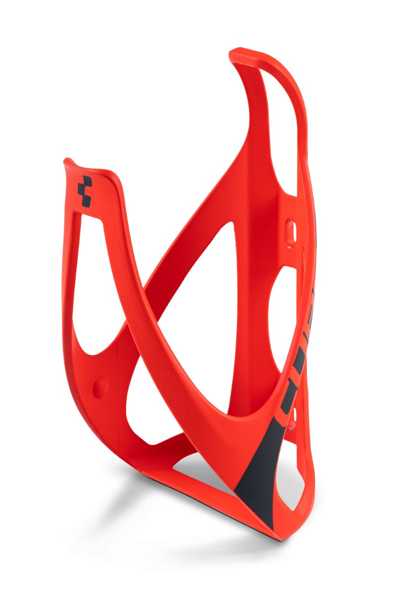 Koszyk na bidon Cube HPP matt red black
