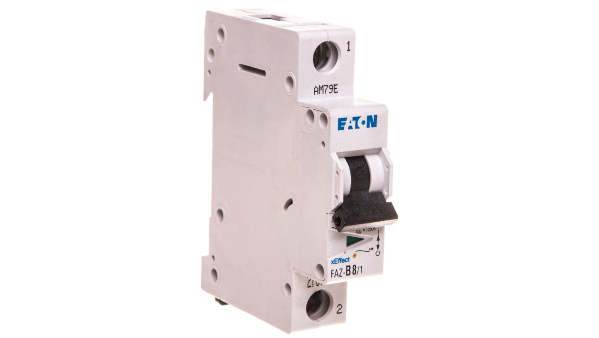 Eaton Wyłącznik nadprądowy 1P B 8A 15kA AC FAZ B8/1 278530