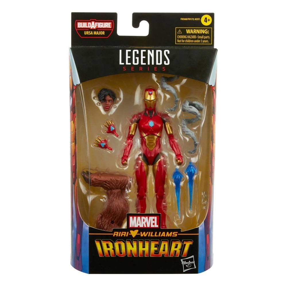 Hasbro MARVEL Marvel Legends Series 15 cm żelazne serce figurka zabawka, projekt premium i artykulacja, zawiera 5 akcesoriów i 1 część budowy-A -Figure F0360