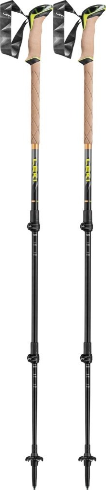 Leki Sherpa Mountaineering Poles, brązowy/czarny 110-145cm 2022 Kijki 65220282