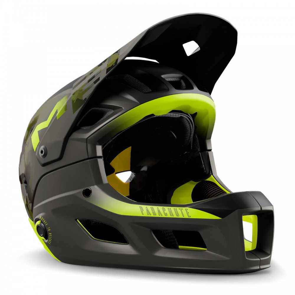 MET Parachute MCR MIPS Kask, zielony/czarny L | 58-61cm 2021 Kaski MTB 57002243