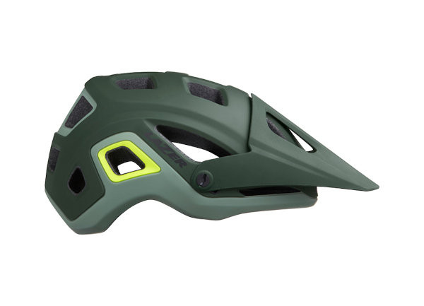 Lazer Impala Kask rowerowy, matte dark green flash-yellow S | 52-56cm 2021 Kaski MTB FA003712485