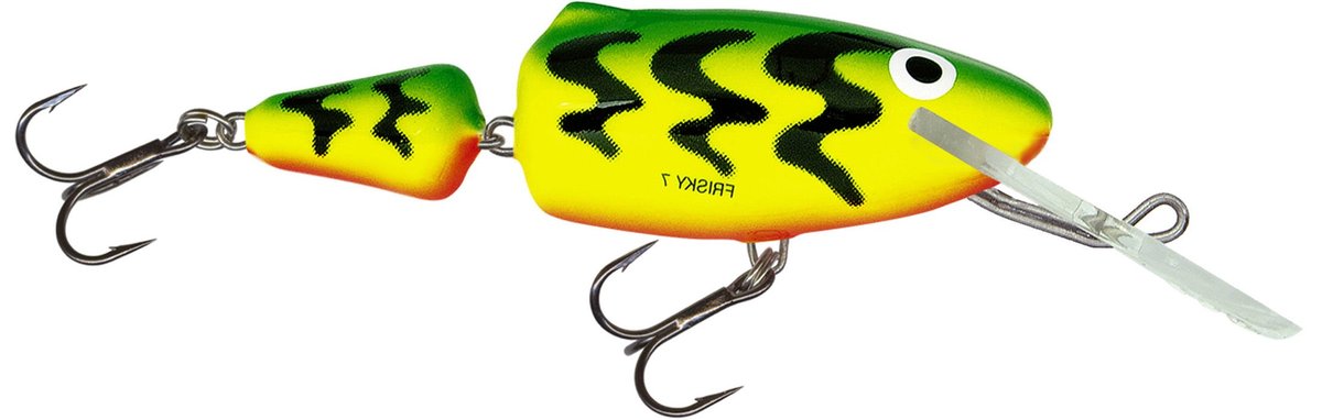 Salmo Wobler Frisky Green Tiger Fl Dr 7cm/9g