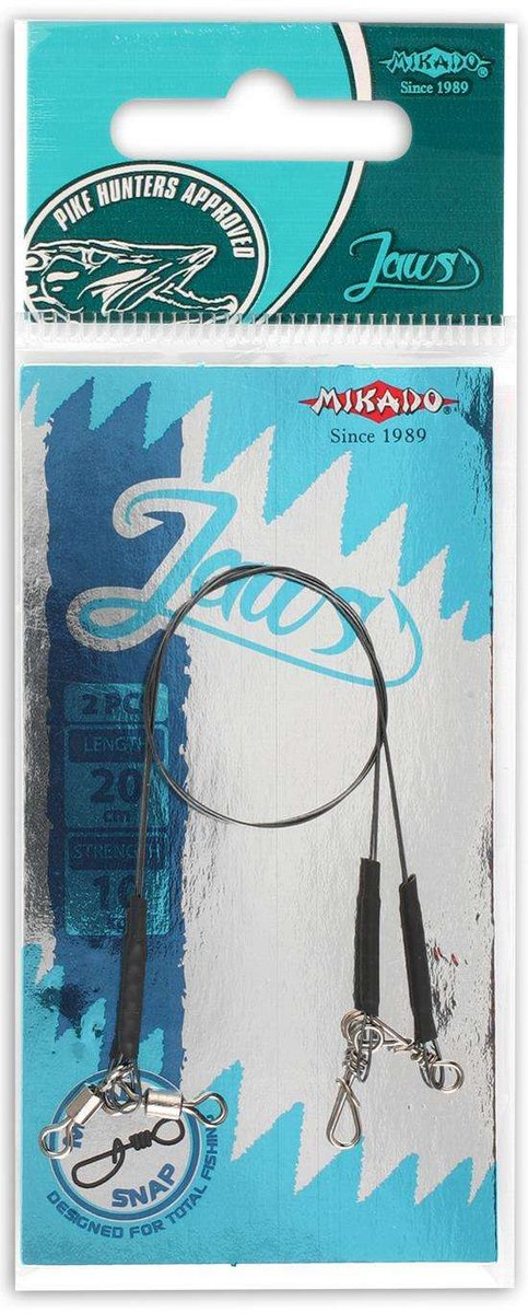 MIKADO Jaws Przypon Tytanowy 35cm/10kg 2 szt.
