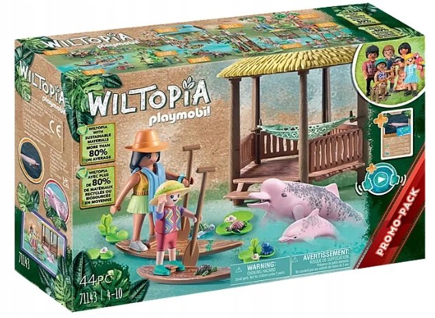 PLAYMOBIL 71143 Wiltopia Wyprawa z delfinami