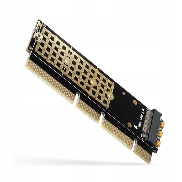 Axagon PCEM2-1U adapter wewnętrzny PCIe x16/x8/x4 M.2 NVMe M-key slot 1U PCEM2-1U