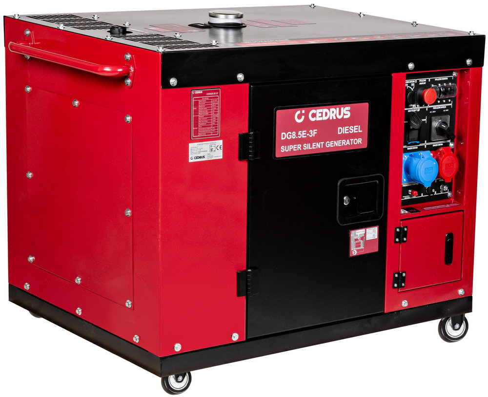 CEDRUS DG8.5E-3F AGREGAT GENERATOR PRĄDOTWÓRCZY KD1100F DIESEL