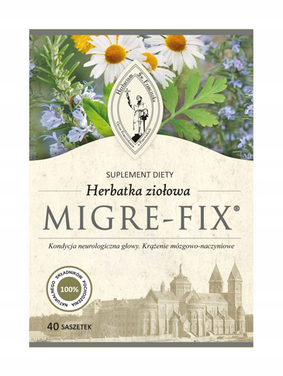 Herbarium Herbata Migre-Fix 40x3g Migrena