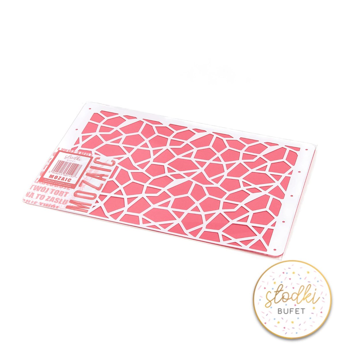Szablon do dekoracji tortu Mozaic