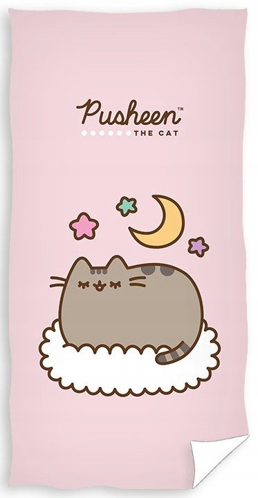 Ręcznik kąpielowy bawełniany kotek PUSHEEN 70X140