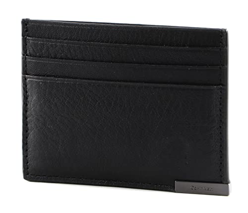 Calvin Klein Męska nowoczesna tablica na karty portfel 6 cm³, Ck Black, jeden rozmiar, Ck czarny, Rozmiar Uniwersalny