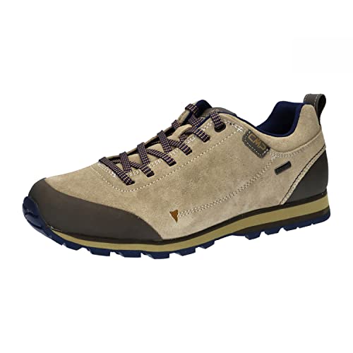 CMP Męskie buty trekkingowe Elettra Low Hiking Wp, kolor piaskowy -B.Blue, 45 EU, piaskowy B niebieski, 45 EU