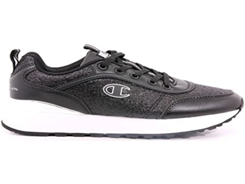 Champion RR Champ Platform Sparkle, Trampki Damskie, Czarny Kk001, 38.5 EU