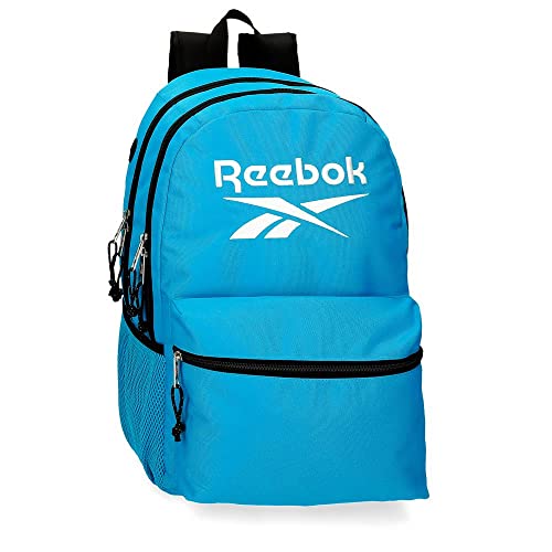 Reebok Boston Bagaż, Torba kurierska Dzieci, niebieski, Mochila Escolar Doble Compartimento, Podwójny plecak szkolny