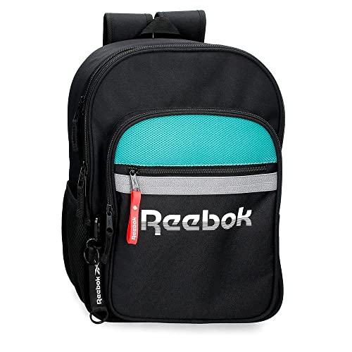 Reebok Andover Plecak szkolny, Czarny, 30x40x12 cm, Poliester, 14,4l, czarny, Mochila Escolar, plecak szkolny