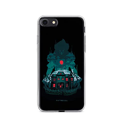 ERT GROUP etui na telefon Apple Iphone 7/8/ SE 2/ SE 3, case oryginalny i oficjalnie licencjonowany przez Horror, wzór It 015, optymalnie dopasowane, plecki z TPU