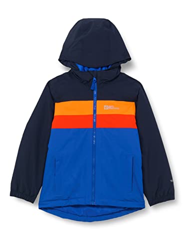 Jack Wolfskin Chłopięca kurtka Four Lakes Active Blue, 140