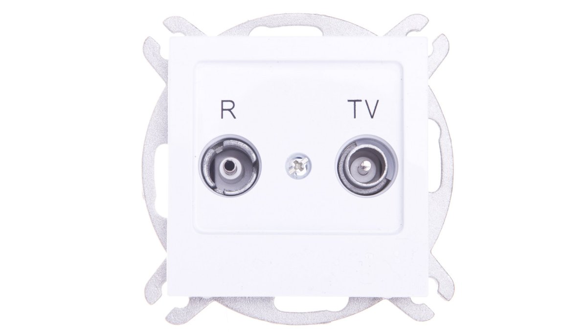 Ospel AS Gniazdo RTV przelotowe GPA-16GP/m/00