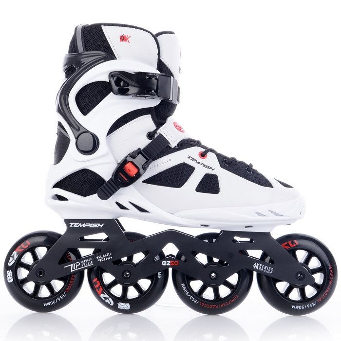 Rolki fitness męskie EZZA 90 90mm TEMPISH White - 39